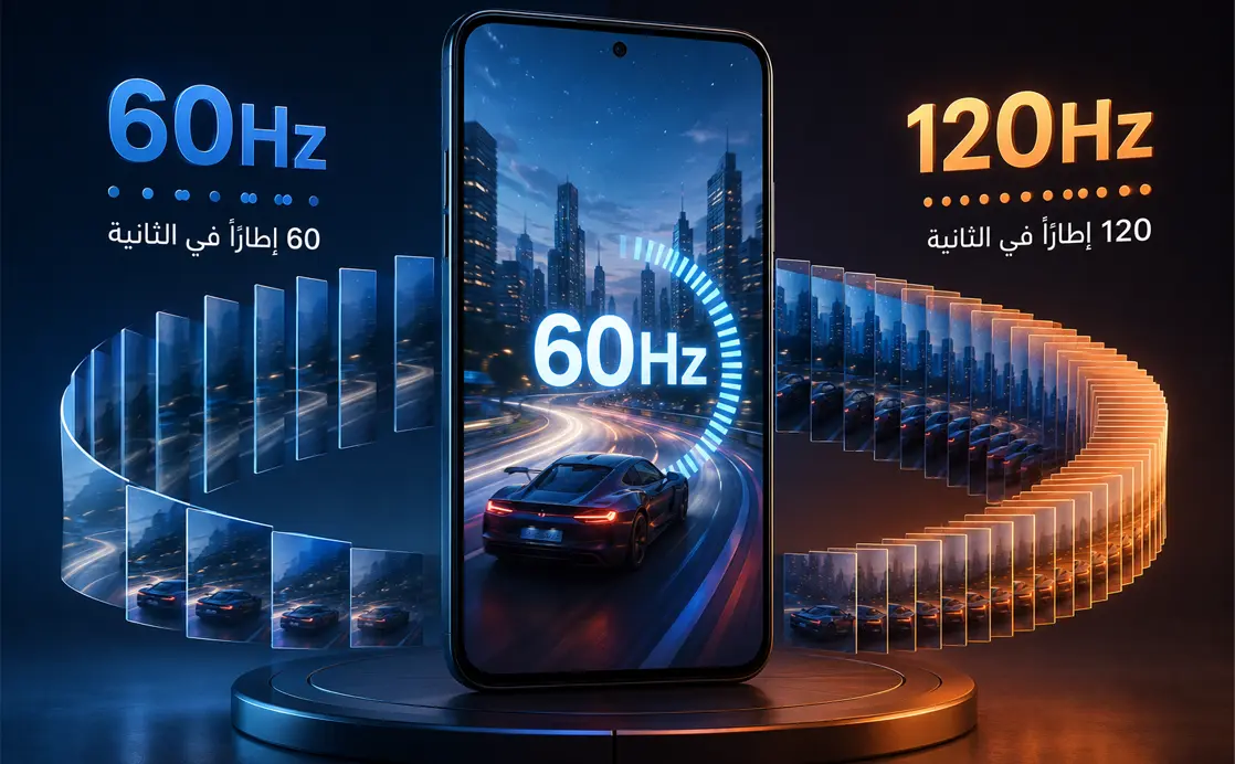 ما هو 60 هرتز (60Hz) في شاشات الهواتف؟ وهل ما زال كافياً للاستخدام اليومي؟