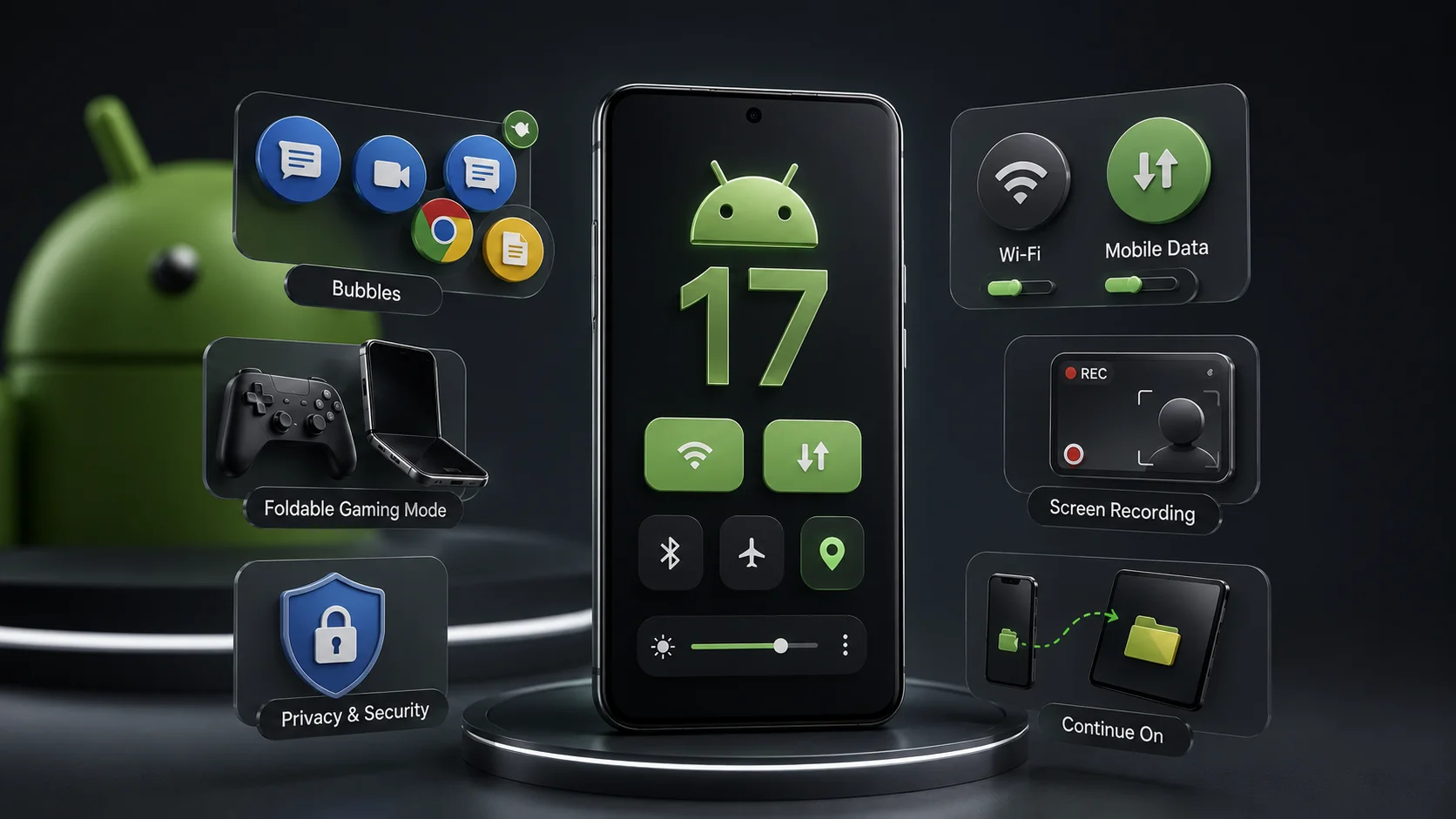 تحديث Android 17